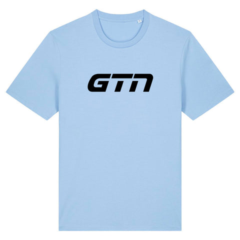 GTN Word Logo T-Shirt - Blue Soul
