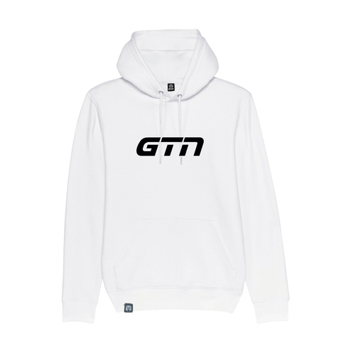Sudadera con capucha GTN Word Logo - Blanco