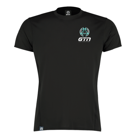 Camiseta de running GTN para hombre - Negro