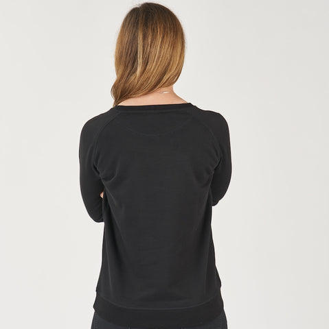 GTN Women's Classic Organic Sweatshirt - Black