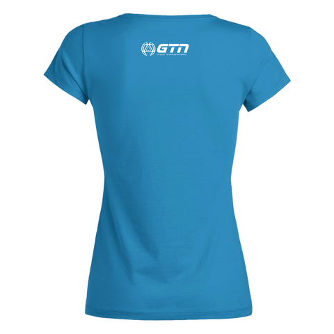 GTN Women's Organic T-Shirt - Azure Blue